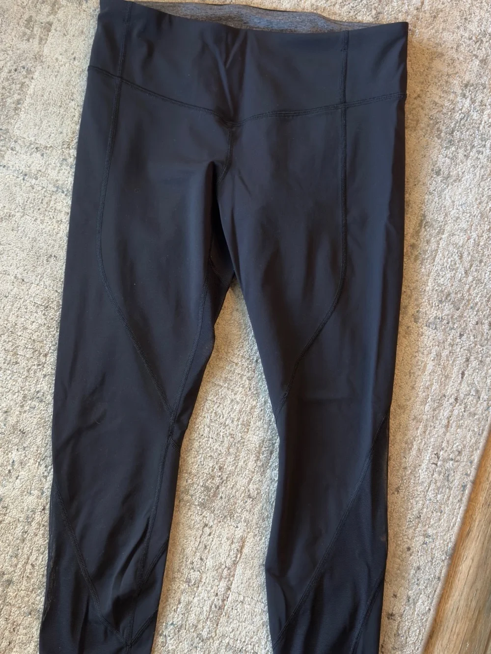 lululemon athletica Kids Black Performance Leggings